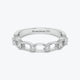 14K Gold Diamond Link Ring – Timeless Elegance
