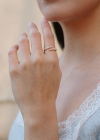 Diamond Ring, 14k Gold Diamond Claw Ring, 14k Gold Pave Diamond Open Cuff Claw Diamond Ring, Stackable Ring, Anniversary Gift Idea, White