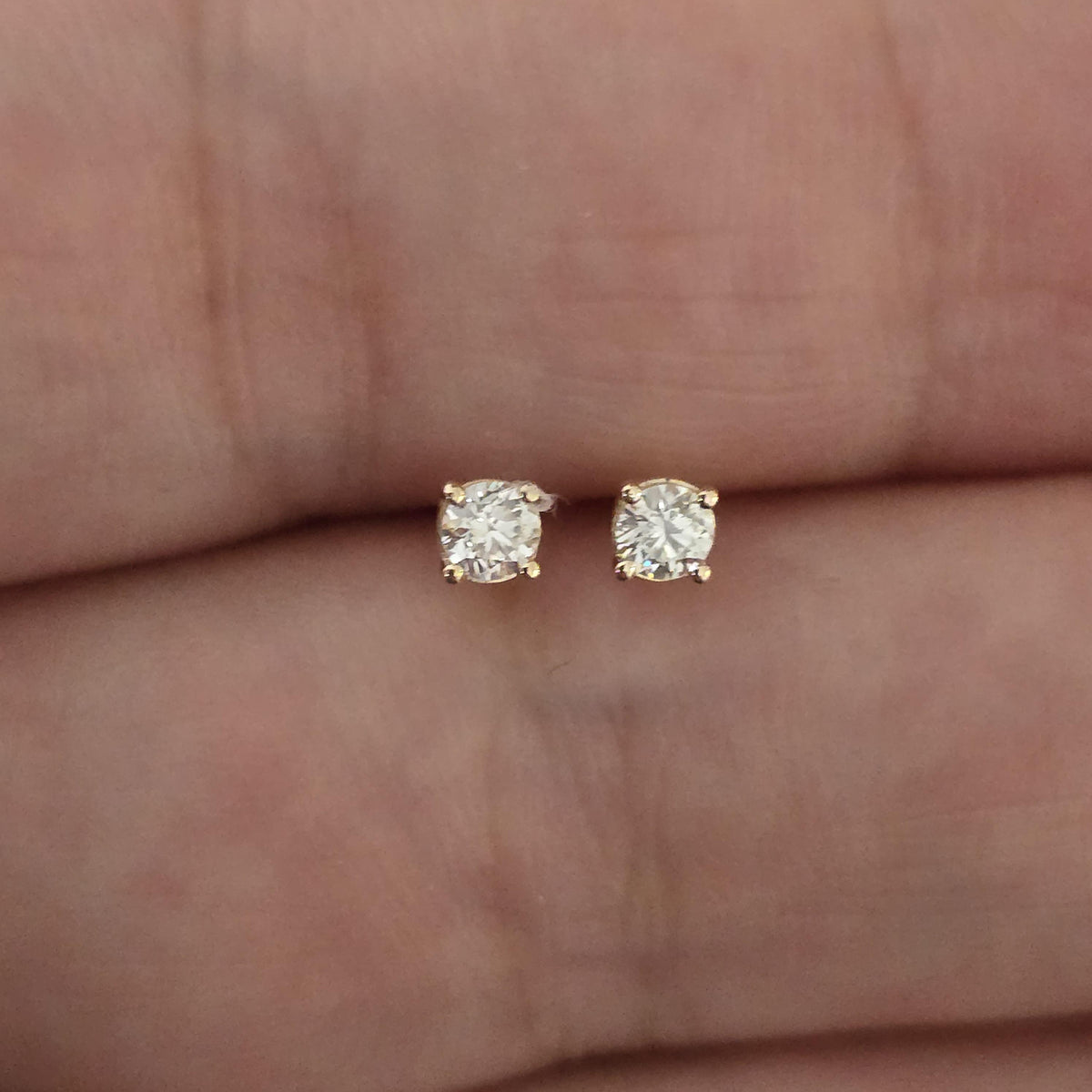 0.50 Carat Lab-Grown Diamond Stud Earrings — view 9