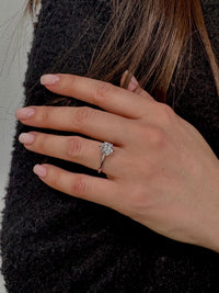 2 Carat Lab Grown Diamond Solitaire Engagement Ring, 14k Gold