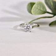 1 Carat Round Lab-Grown Diamond Solitaire Ring — view 4