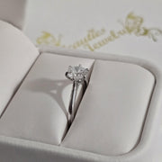 1 Carat Round Lab-Grown Diamond Solitaire Ring — view 7