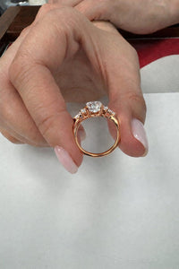 1.8 Carat Lab-Grown Diamond Engagement Ring: 14K White Gold Solitaire