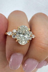 1.8 Carat Lab-Grown Diamond Engagement Ring: 14K White Gold Solitaire