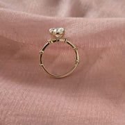 2 Carat Oval Lab-Grown Diamond Engagement Ring — view 8