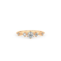 Diamond Engagement Ring in 14k (1/4 Ct. TW.) 0.28 Carat G- VS2 Excellent Cut Round Diamond