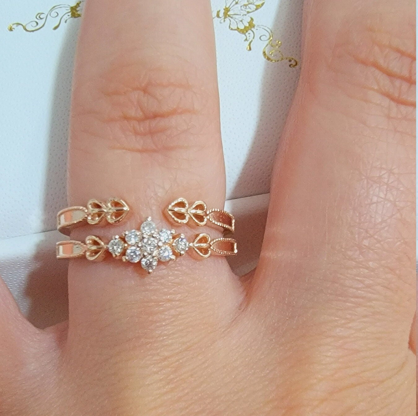 Natural Black Diamond Engagement Ring Rose Gold Halo Diamond Pear Ring | La  More Design