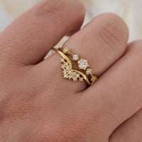 Diamond Engagement Ring in 14k (1/4 Ct. TW.) 0.28 Carat G- VS2 Excellent Cut Round Diamond