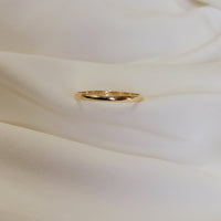 2MM Solid Gold Wedding Band