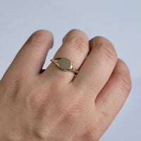 Simple Signet Ring for Ladies
