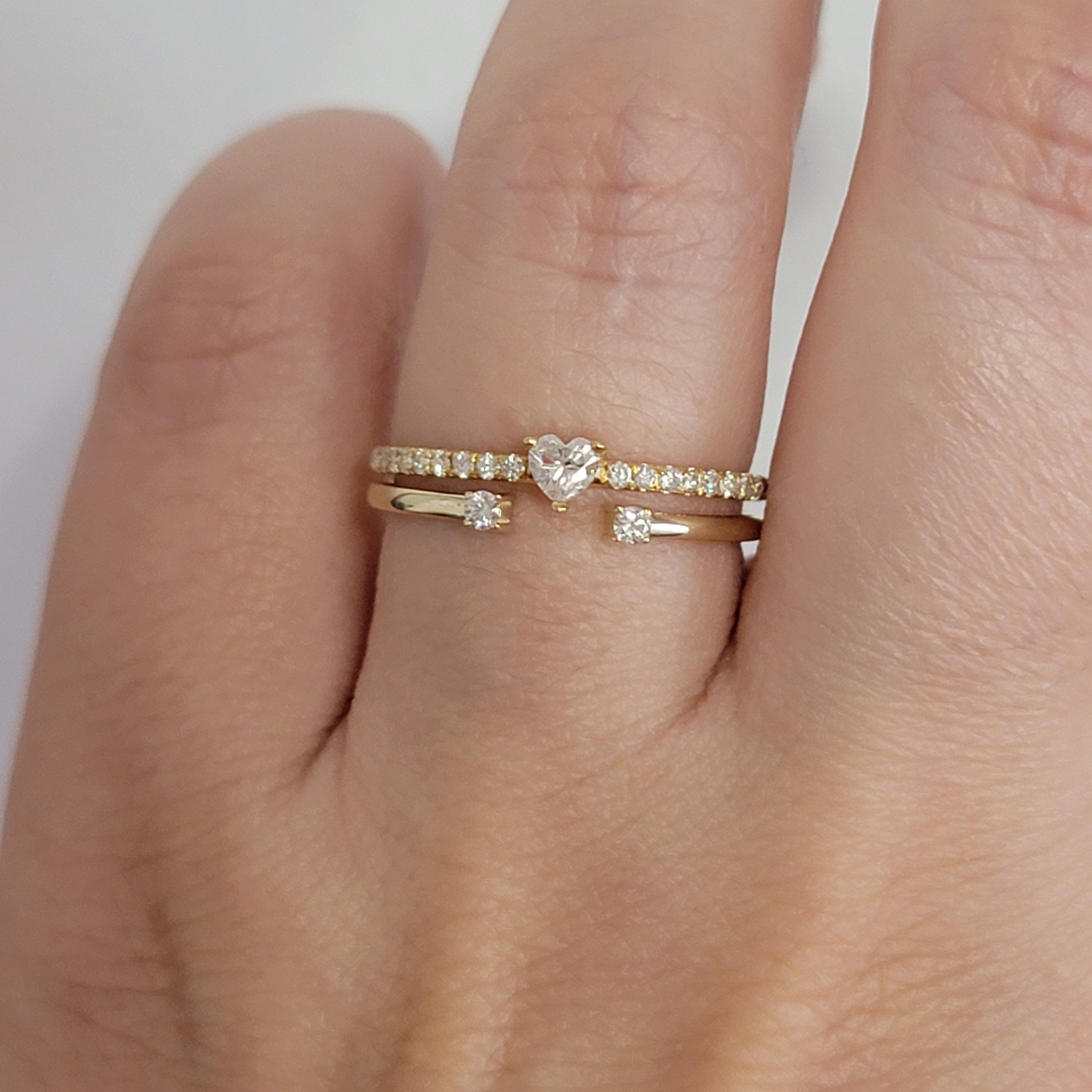 Dainty Deco Engagement Ring with Marquise Diamond – ARTEMER