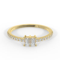 Dual Baguette Diamond Ring