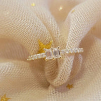 Dual Baguette Diamond Ring